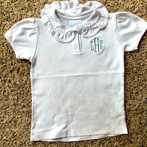Little English polo monogrammed with LHC